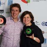 2016 Eyes & Ears Awards: v.l.n.r. Björn Wagner & Isabel Lorenz, beide Warner/Chappell