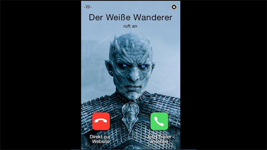 RTL2: Game of Thrones – Mobile Interstitial